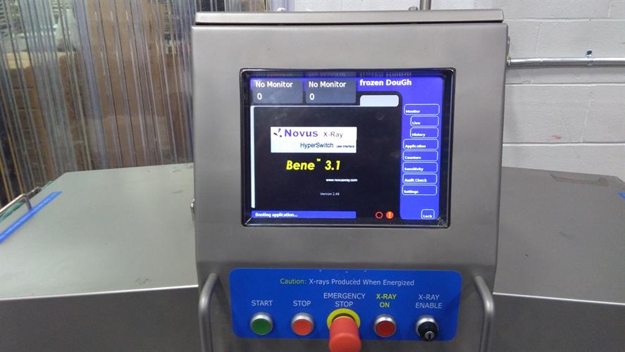 Novus Model C3.3-1408-5001 Stainless Steel X-Ray Machine | Processing